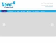 Tablet Screenshot of hostalnevot.com